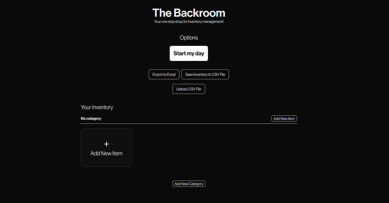 The Backroom